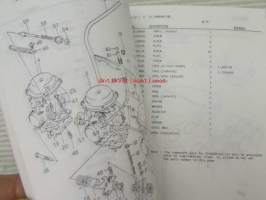 Suzuki GSX600F (GN72A / GN72FJ) GSX600FJ, GSX600FUJ, GSX600FU2J Parts Catalogue -varaosaluettelo