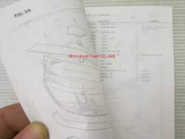 Suzuki GSX600F (GN72A / GN72FJ) GSX600FJ, GSX600FUJ, GSX600FU2J, GSX600FK, GSX600FUK, GSX600FU2K Parts Catalogue -varaosaluettelo