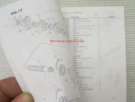 Suzuki GSX600F (GN72A / GN72FJ) GSX600FJ, GSX600FUJ, GSX600FU2J, GSX600FK, GSX600FUK, GSX600FU2K Parts Catalogue -varaosaluettelo