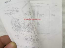 Suzuki GSX600F (GN72A / GN72FJ) GSX600FJ, GSX600FUJ, GSX600FU2J, GSX600FK, GSX600FUK, GSX600FU2K Parts Catalogue -varaosaluettelo