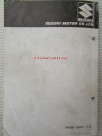Suzuki GSX600F (GN72A / GN72FJ) GSX600FJ, GSX600FUJ, GSX600FU2J, GSX600FK, GSX600FUK, GSX600FU2K Parts Catalogue -varaosaluettelo