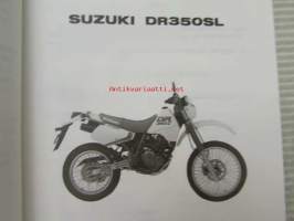 Suzuki DR350SL (SK42A / SK42B) Parts Catalogue -varaosaluettelo