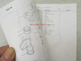 Suzuki DR350SL (SK42A / SK42B) Parts Catalogue -varaosaluettelo