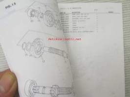 Suzuki DR350SL (SK42A / SK42B) Parts Catalogue -varaosaluettelo
