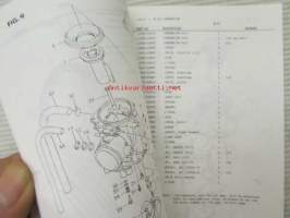 Suzuki DR350SL (SK42A / SK42B) Parts Catalogue -varaosaluettelo