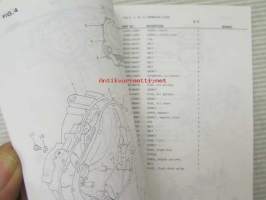 Suzuki DR350SL (SK42A / SK42B) Parts Catalogue -varaosaluettelo