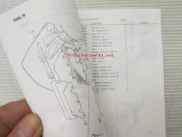 Suzuki RM250K (RJ15A) Parts Catalogue -varaosaluettelo