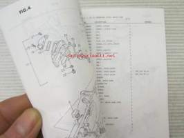 Suzuki RM250K (RJ15A) Parts Catalogue -varaosaluettelo