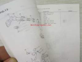 Suzuki RM250 (RJ15A) RM250K, RM250L Parts Catalogue -varaosaluettelo