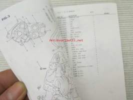 Suzuki TS125R (SF15A) TS125RK, TS125RL Parts Catalogue -varaosaluettelo
