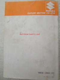 Suzuki TS125R (SF15A) TS125RK, TS125RL Parts Catalogue -varaosaluettelo