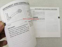 Yamaha SR 125 owner´s manual -käyttöohjekirja