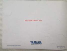 Yamaha SR 125 owner´s manual -käyttöohjekirja