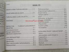 Yamaha CW50R owner´s manual -käyttöohjekirja