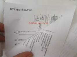 Yamaha CW50R owner´s manual -käyttöohjekirja