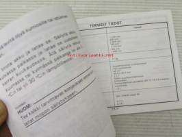 Yamaha CW50R owner´s manual -käyttöohjekirja
