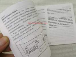 Yamaha CW50R owner´s manual -käyttöohjekirja