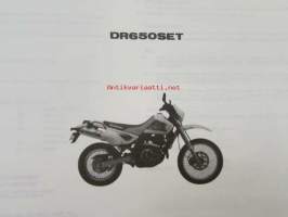Suzuki DR650SET (SP46A / SP46B) Parts Catalogue -varaosaluettelo, katso mallit tarkemmin kuvista.