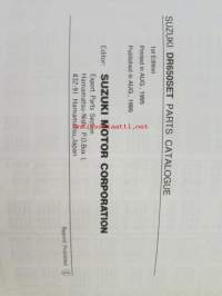Suzuki DR650SET (SP46A / SP46B) Parts Catalogue -varaosaluettelo, katso mallit tarkemmin kuvista.