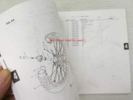Suzuki DR650SET (SP46A / SP46B) Parts Catalogue -varaosaluettelo, katso mallit tarkemmin kuvista.