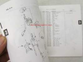 Suzuki DR650SET (SP46A / SP46B) Parts Catalogue -varaosaluettelo, katso mallit tarkemmin kuvista.