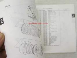 Suzuki DR650SET (SP46A / SP46B) Parts Catalogue -varaosaluettelo, katso mallit tarkemmin kuvista.
