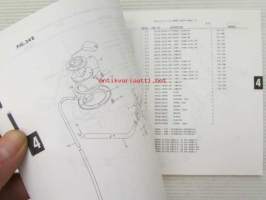 Suzuki GSX600F (GN72A / GN72B) Parts Catalogue -varaosaluettelo, katso mallit tarkemmin kuvista.