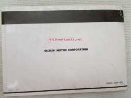 Suzuki GSX600F (GN72A / GN72B) Parts Catalogue -varaosaluettelo, katso mallit tarkemmin kuvista.