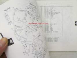Suzuki GSX600F (GN72A / GN72B) Parts Catalogue -varaosaluettelo, katso mallit tarkemmin kuvista.