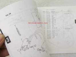 Suzuki RF600R (GN76A / GN76B) RF600RP , RF600RUP Parts Catalogue -varaosaluettelo, katso mallit tarkemmin kuvista.