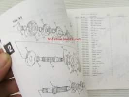 Suzuki RF600R (GN76A / GN76B) RF600RP , RF600RUP Parts Catalogue -varaosaluettelo, katso mallit tarkemmin kuvista.
