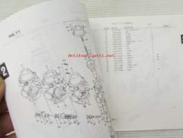 Suzuki RF600R (GN76A / GN76B) RF600RP , RF600RUP Parts Catalogue -varaosaluettelo, katso mallit tarkemmin kuvista.