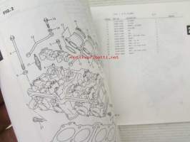 Suzuki RF600R (GN76A / GN76B) RF600RP , RF600RUP Parts Catalogue -varaosaluettelo, katso mallit tarkemmin kuvista.