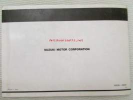 Suzuki RF600R (GN76A / GN76B) RF600RP , RF600RUP Parts Catalogue -varaosaluettelo, katso mallit tarkemmin kuvista.