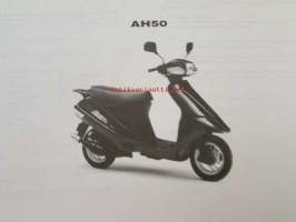 Suzuki AH50 (CA1GA) AH50N, AH50R, AH50GR, Parts Catalogue -varaosaluettelo, katso mallit tarkemmin kuvista.