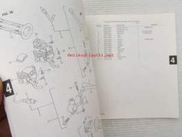 Suzuki AH50 (CA1GA) AH50N, AH50R, AH50GR, Parts Catalogue -varaosaluettelo, katso mallit tarkemmin kuvista.