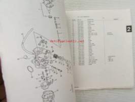Suzuki AH50 (CA1GA) AH50N, AH50R, AH50GR, Parts Catalogue -varaosaluettelo, katso mallit tarkemmin kuvista.