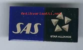 SAS Star alliance  pinssi -  rintamerkki
