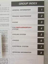 Suzuki DR-Z400/E Service Manual -huolto-ohjekirja