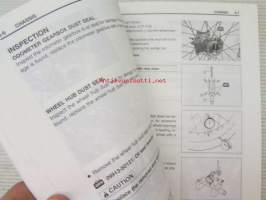 Suzuki DR-Z400/E Service Manual -huolto-ohjekirja