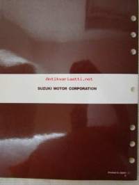 Suzuki DR-Z400/E Service Manual -huolto-ohjekirja