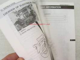 Suzuki VL250 Supplementary Service Manual -huolto-ohjekirja