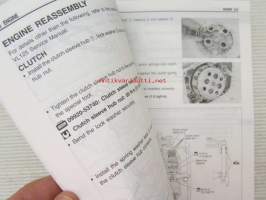 Suzuki VL250 Supplementary Service Manual -huolto-ohjekirja