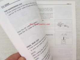 Suzuki VL250 Supplementary Service Manual -huolto-ohjekirja