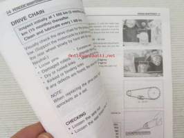 Suzuki VL250 Supplementary Service Manual -huolto-ohjekirja