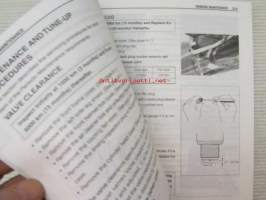 Suzuki AN250 Service Manual + AN250 Supplementary Service Manual -huolto-ohjekirja ja lisäosa