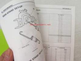 Suzuki AN250 Service Manual + AN250 Supplementary Service Manual -huolto-ohjekirja ja lisäosa