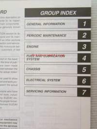 Suzuki VL125 Service Manual -huolto-ohjekirja