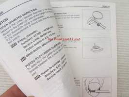 Suzuki VL125 Service Manual -huolto-ohjekirja