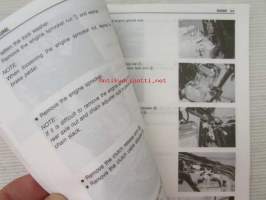 Suzuki GZ125 Service Manual -huolto-ohjekirja
